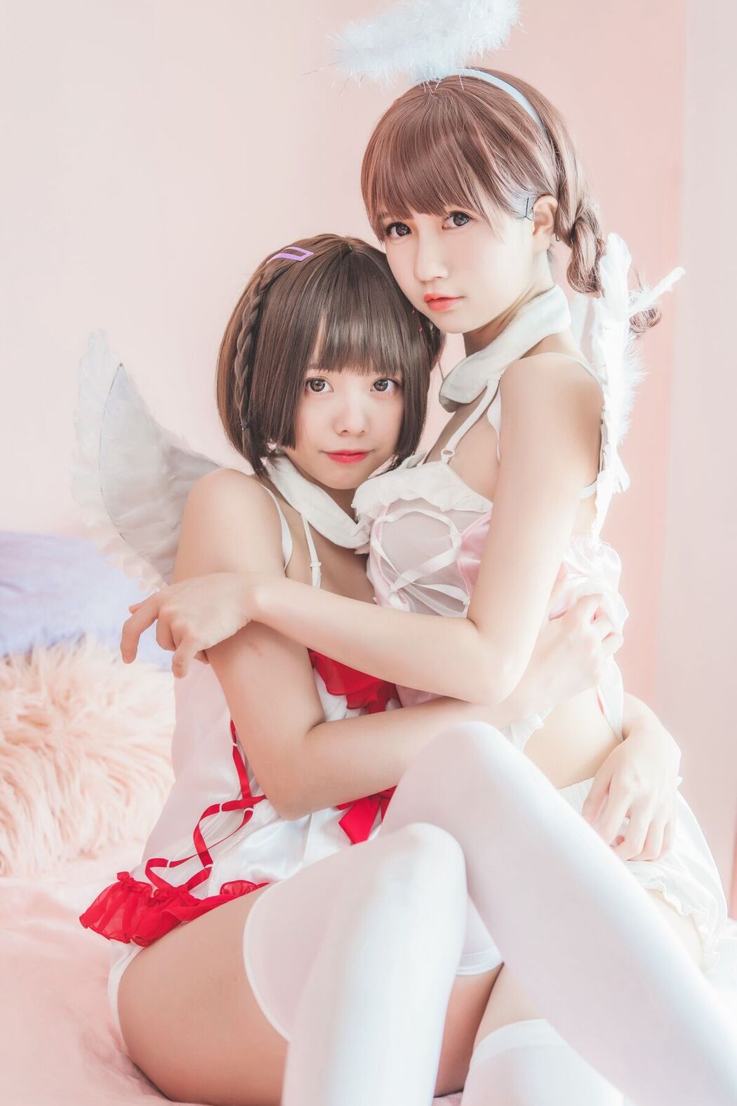 Coser@Yoko宅夏 And 小野妹子W And 白金Saki – 四人彼女 Part3