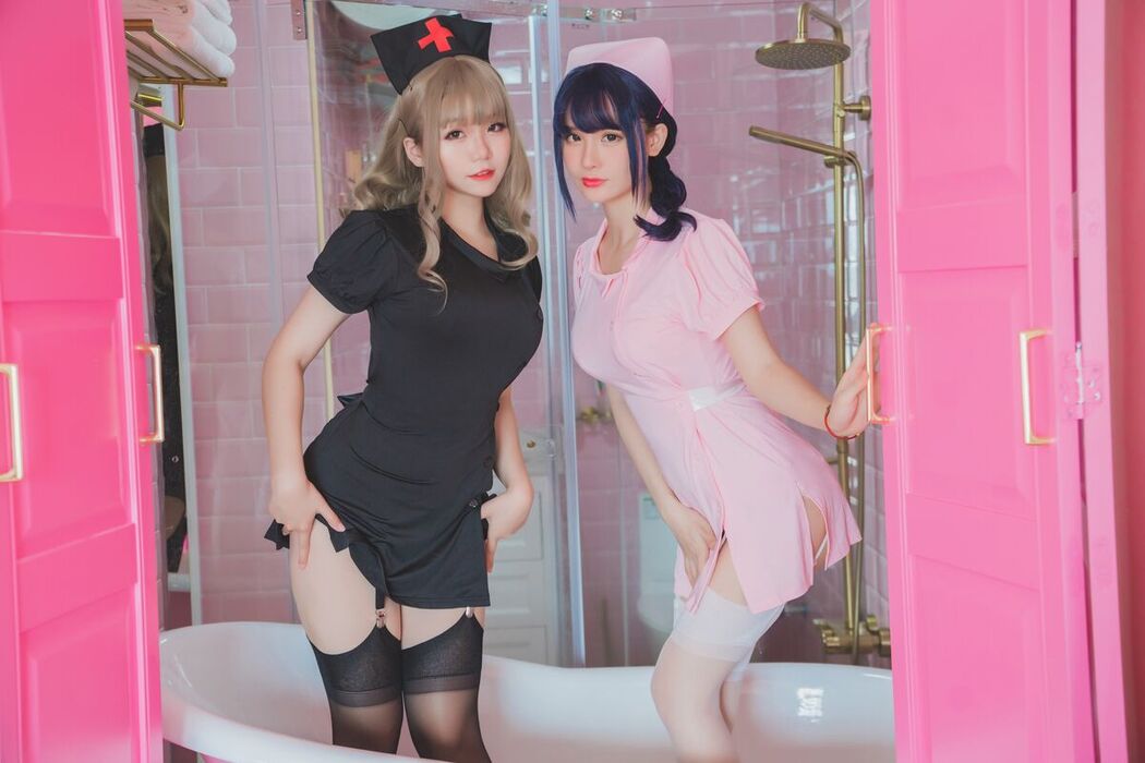 Coser@Yoko宅夏 And 小野妹子W And 白金Saki – 四人彼女 Part3
