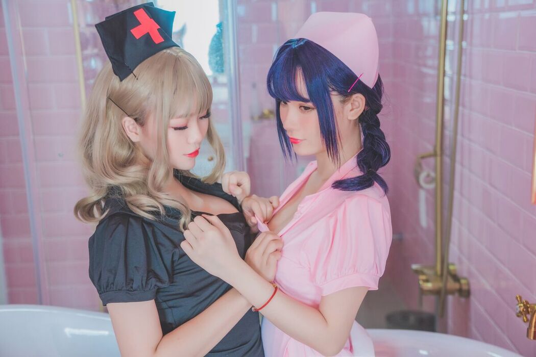 Coser@Yoko宅夏 And 小野妹子W And 白金Saki – 四人彼女 Part3