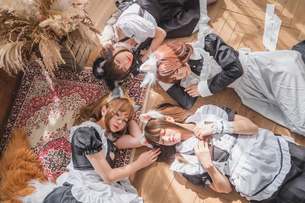 Coser@Yoko宅夏 And 小野妹子W And 白金Saki – 四人彼女 Part1