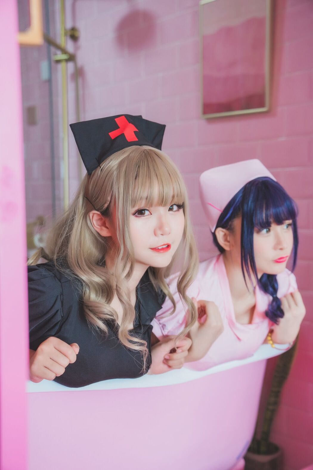 Coser@Yoko宅夏 And 小野妹子W And 白金Saki – 四人彼女 Part3