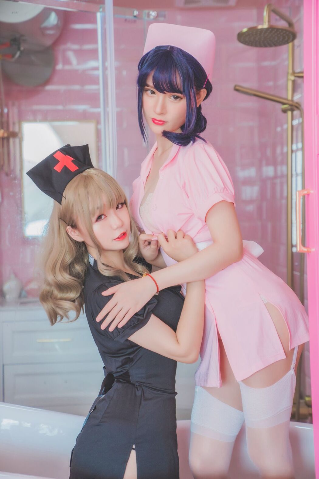 Coser@Yoko宅夏 And 小野妹子W And 白金Saki – 四人彼女 Part3