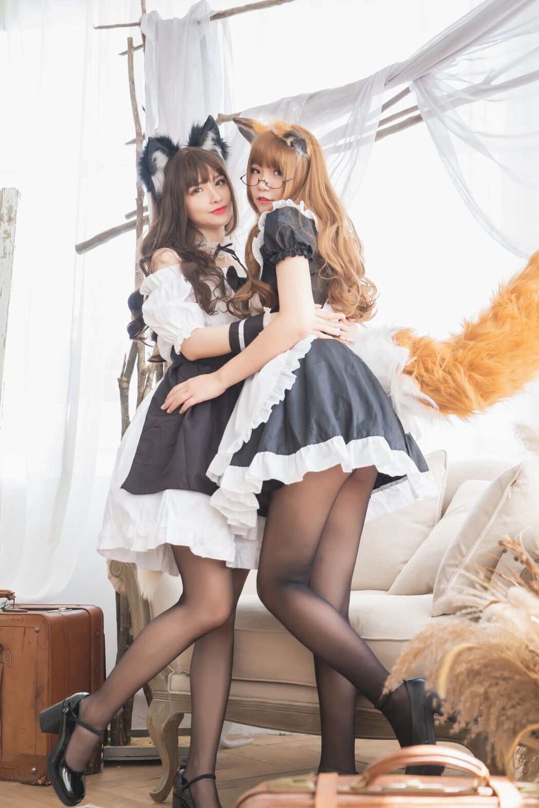 Coser@Yoko宅夏 And 小野妹子W And 白金Saki – 四人彼女 Part1
