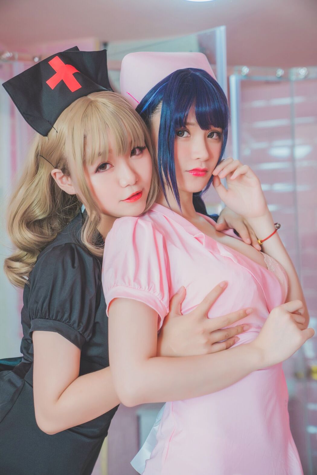 Coser@Yoko宅夏 And 小野妹子W And 白金Saki – 四人彼女 Part3