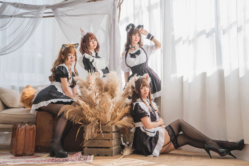 Coser@Yoko宅夏 And 小野妹子W And 白金Saki &#8211; 四人彼女 Part1