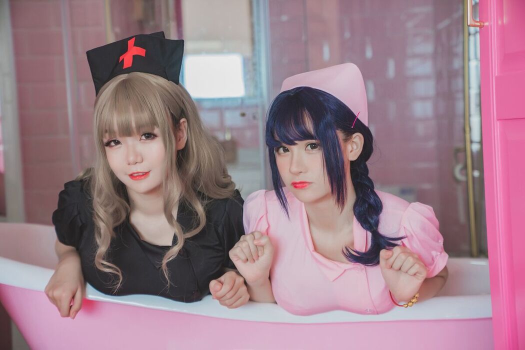 Coser@Yoko宅夏 And 小野妹子W And 白金Saki – 四人彼女 Part3