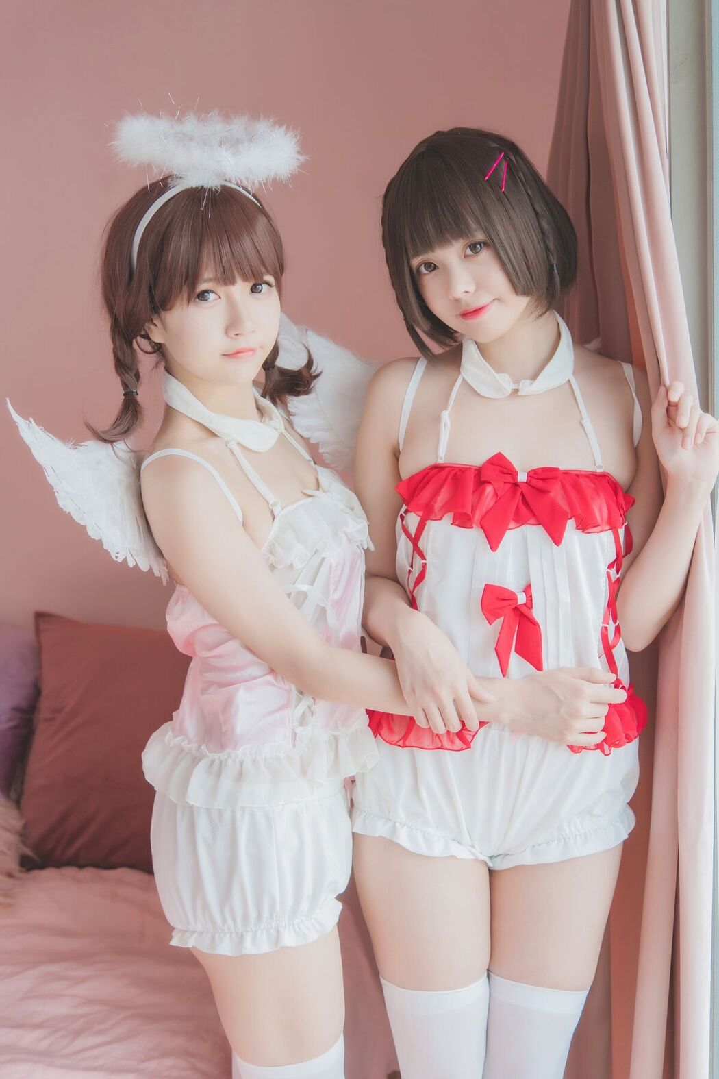 Coser@Yoko宅夏 And 小野妹子W And 白金Saki – 四人彼女 Part3