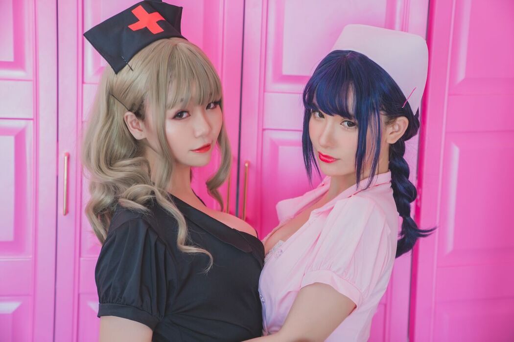 Coser@Yoko宅夏 And 小野妹子W And 白金Saki – 四人彼女 Part3
