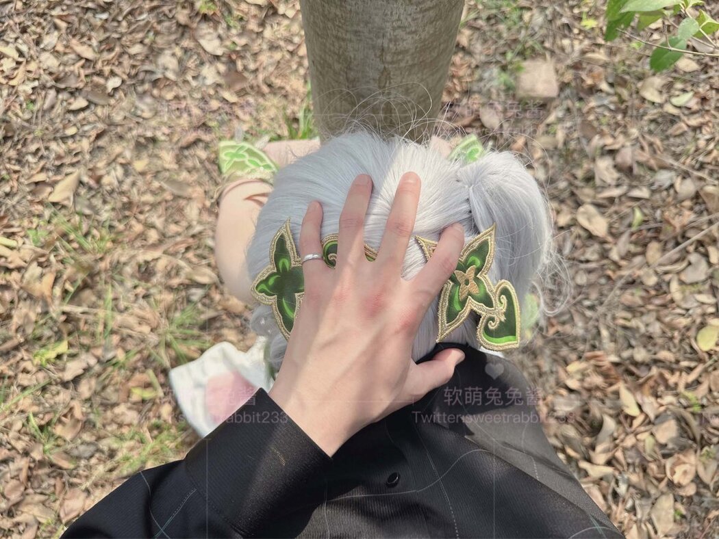 Coser@软萌兔兔酱 – COS草神纳西妲 水晶棒玩弄娇嫩菊花小骚穴 水嫩一线天白虎嫩B