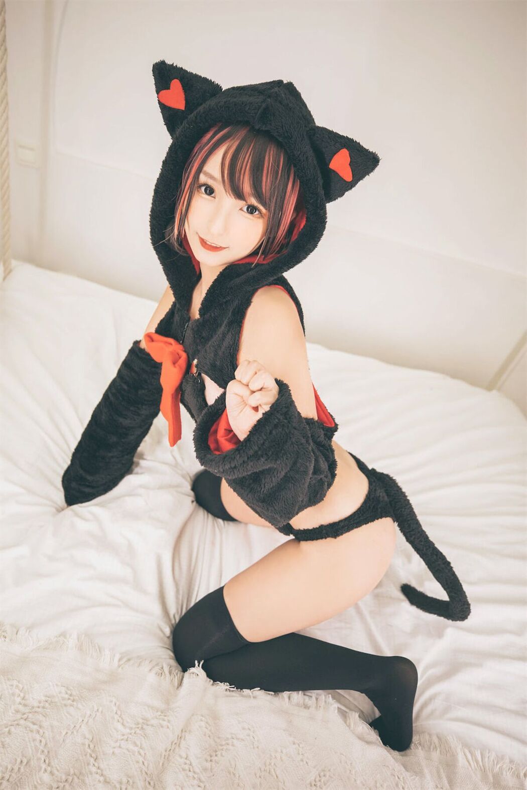 Coser@神楽坂真冬 Vol.077 绝对企画-白黑の猫 Part2