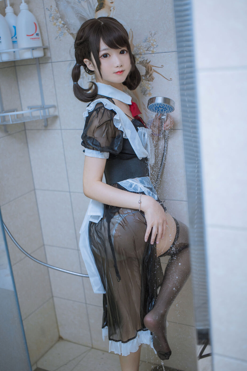 Coser@羽天shine &#8211; 黑色女仆