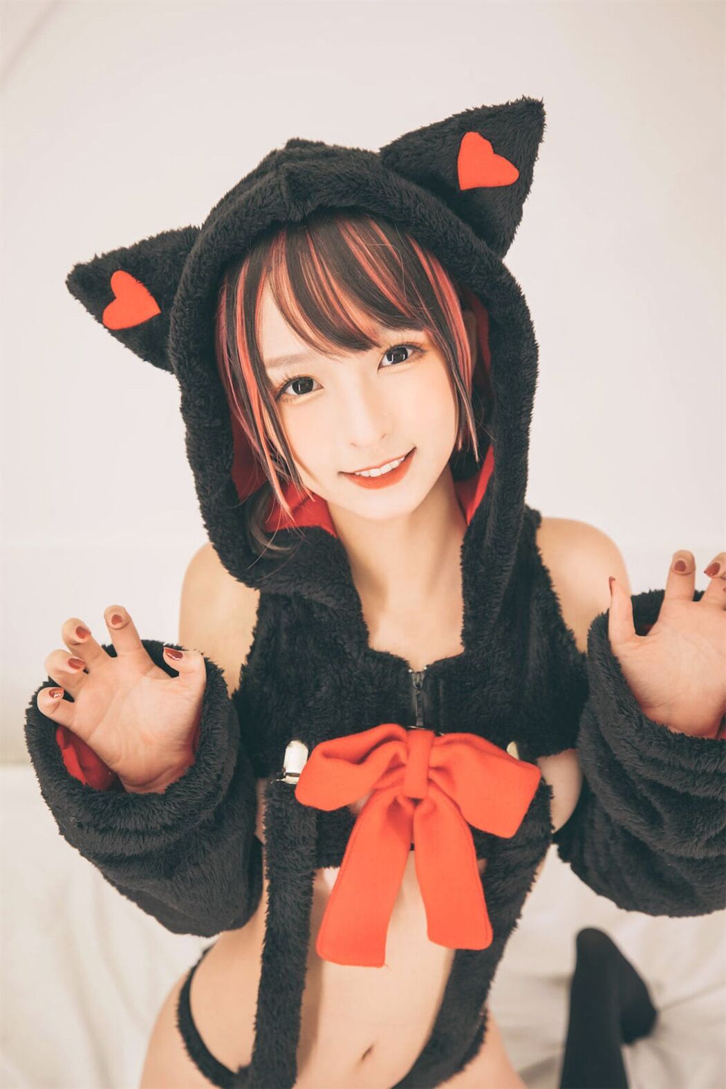 Coser@神楽坂真冬 Vol.077 绝对企画-白黑の猫 Part2