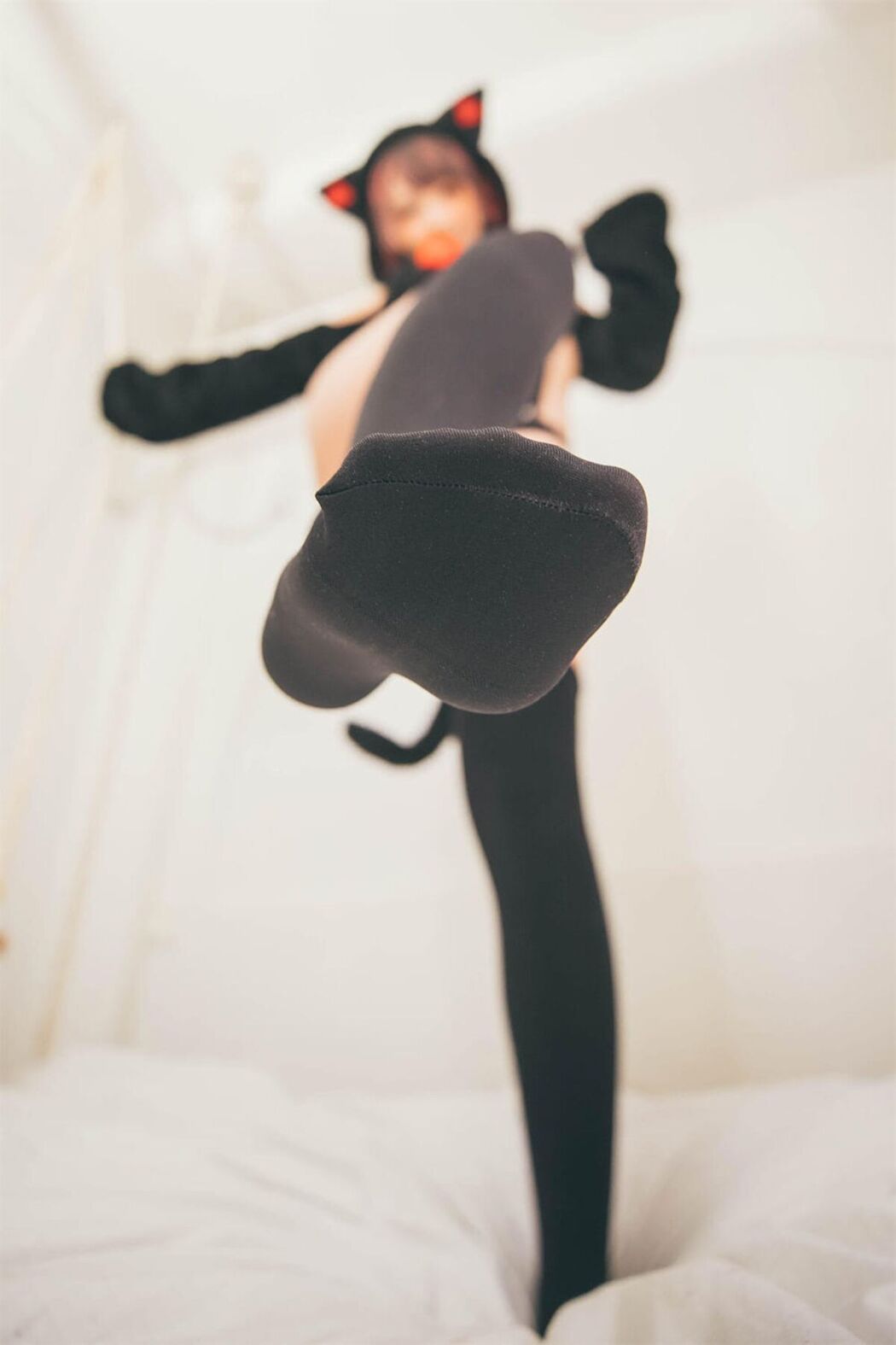 Coser@神楽坂真冬 Vol.077 绝对企画-白黑の猫 Part2