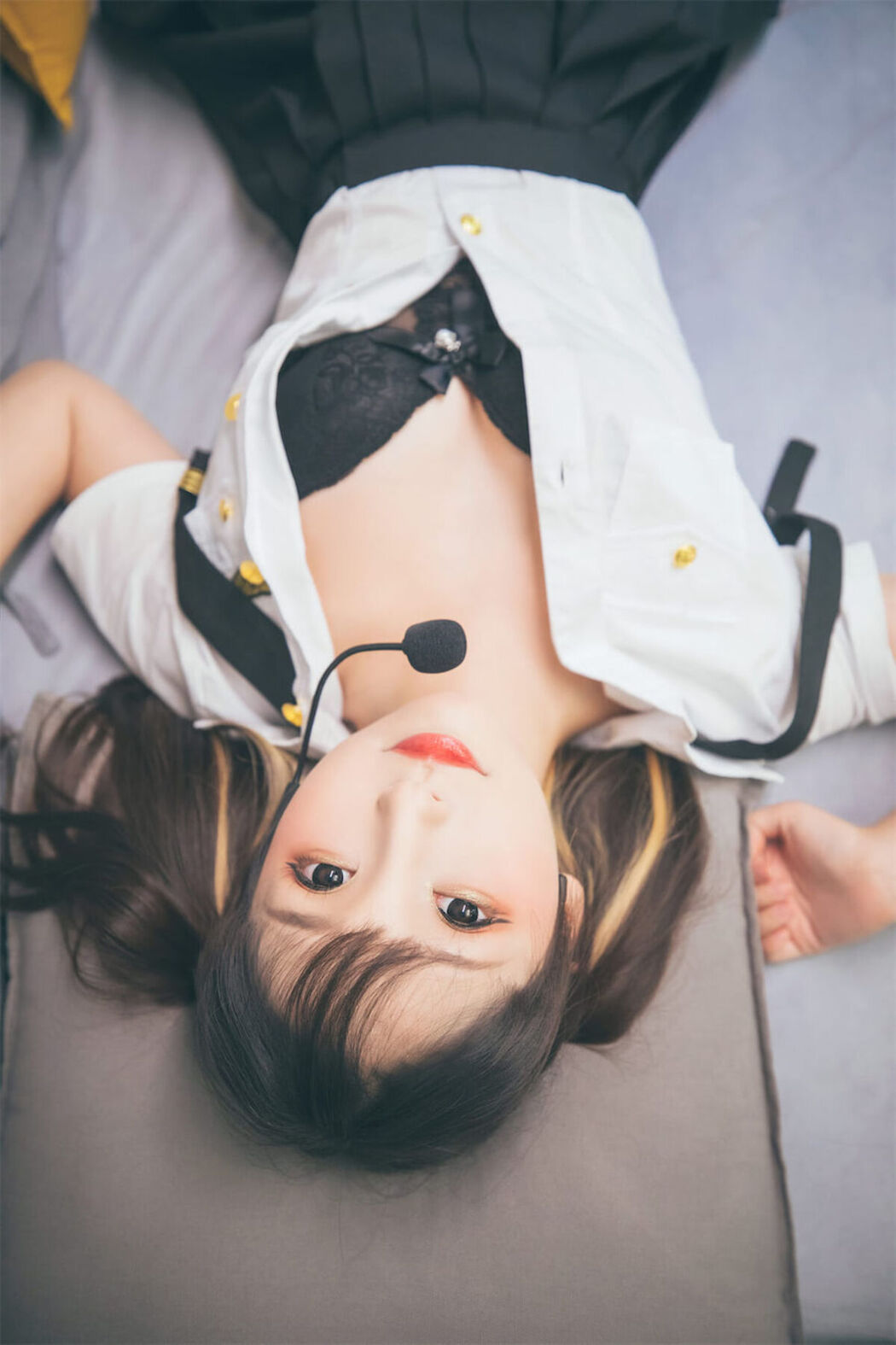 Coser@神楽坂真冬 Vol.081 绝对企画-黑丝皮衣 お帰りなさい、指揮官 Part2