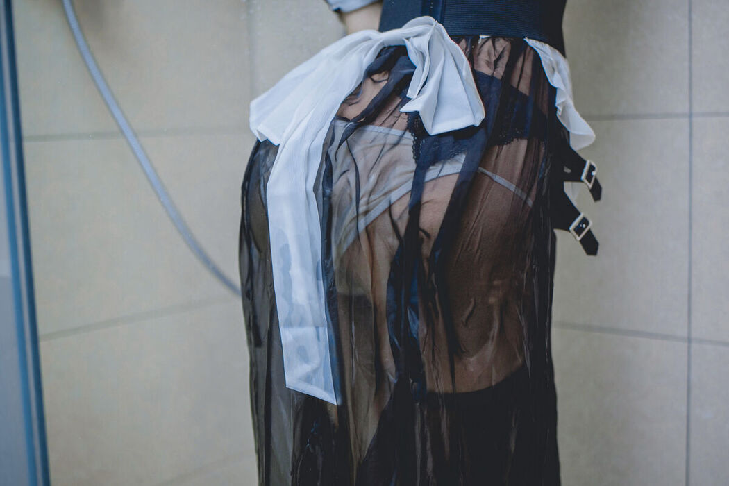 Coser@羽天shine &#8211; 黑色女仆