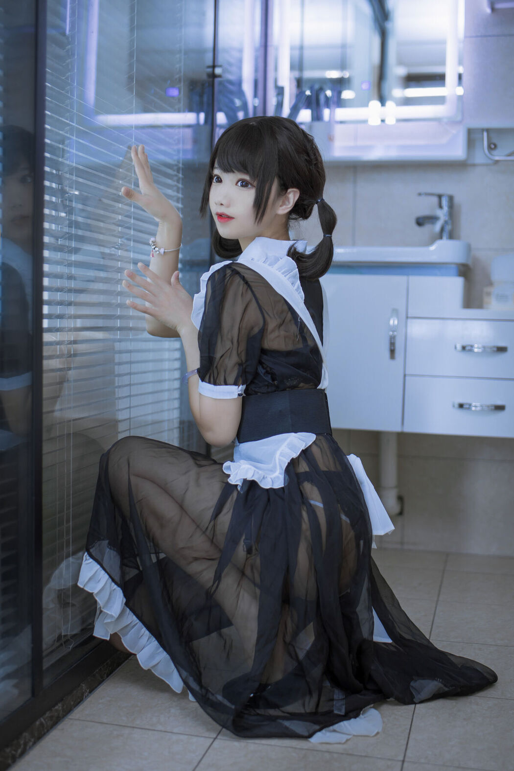 Coser@羽天shine &#8211; 黑色女仆