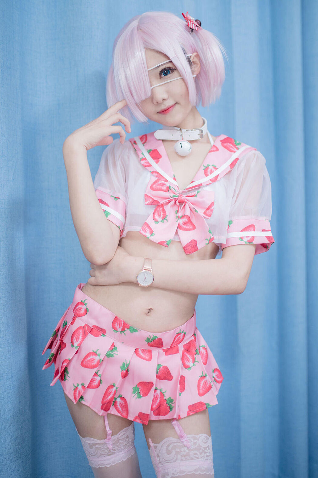 Coser@羽天shine – 草莓 Cover Photo