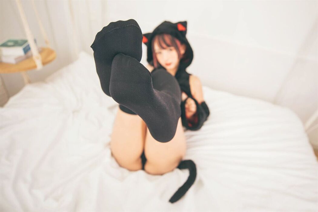 Coser@神楽坂真冬 Vol.077 绝对企画-白黑の猫 Part3