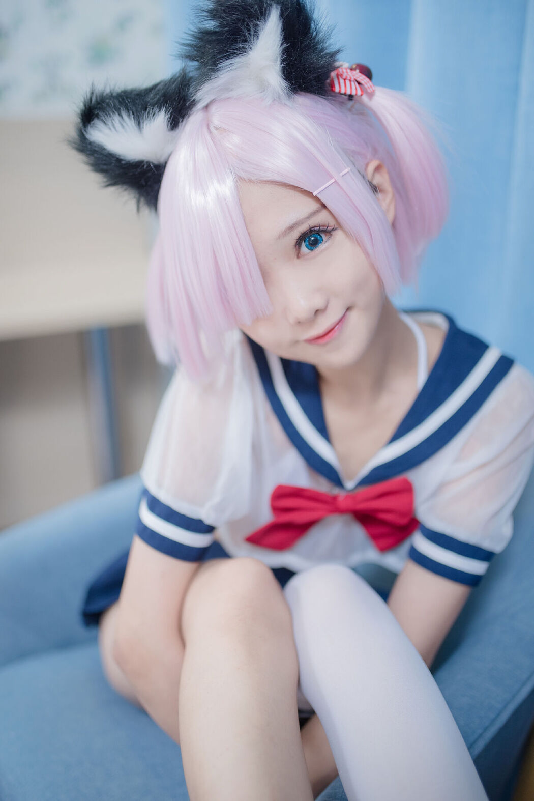 Coser@羽天shine – 猫耳JK