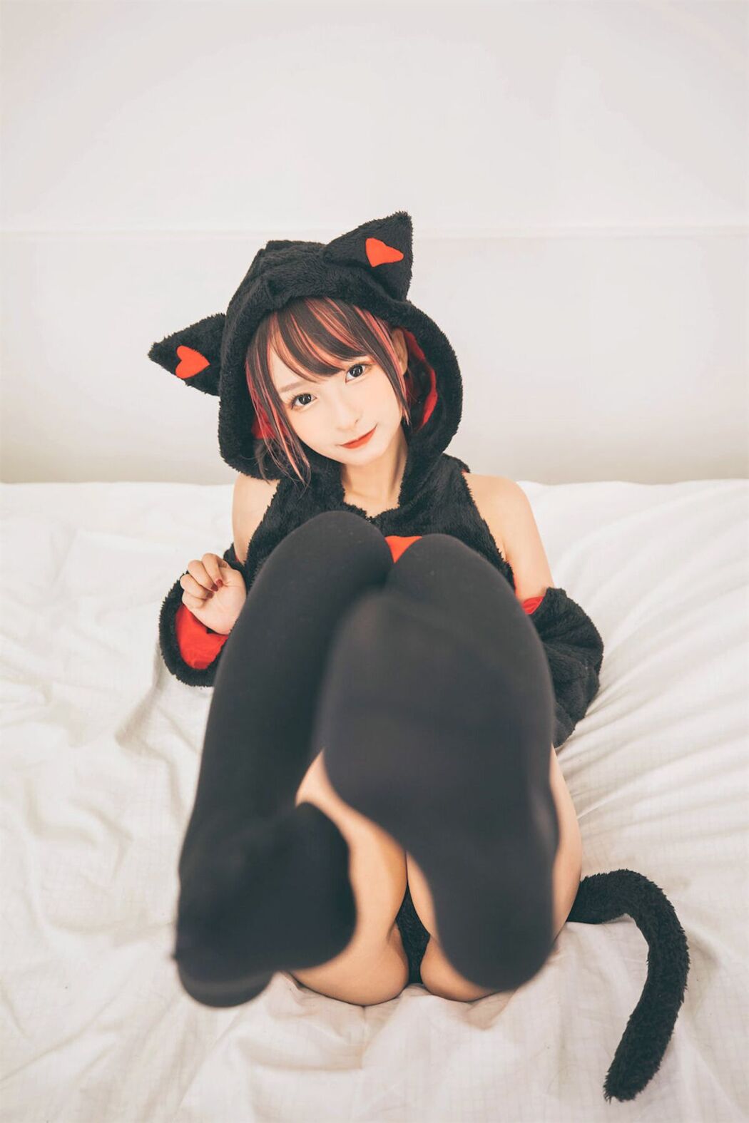 Coser@神楽坂真冬 Vol.077 绝对企画-白黑の猫 Part2