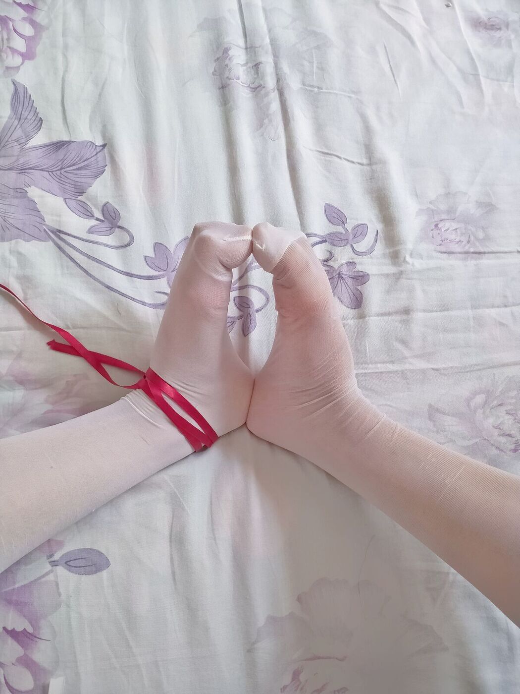 Coser@羽天shine – 白丝白色毛衣 Part2