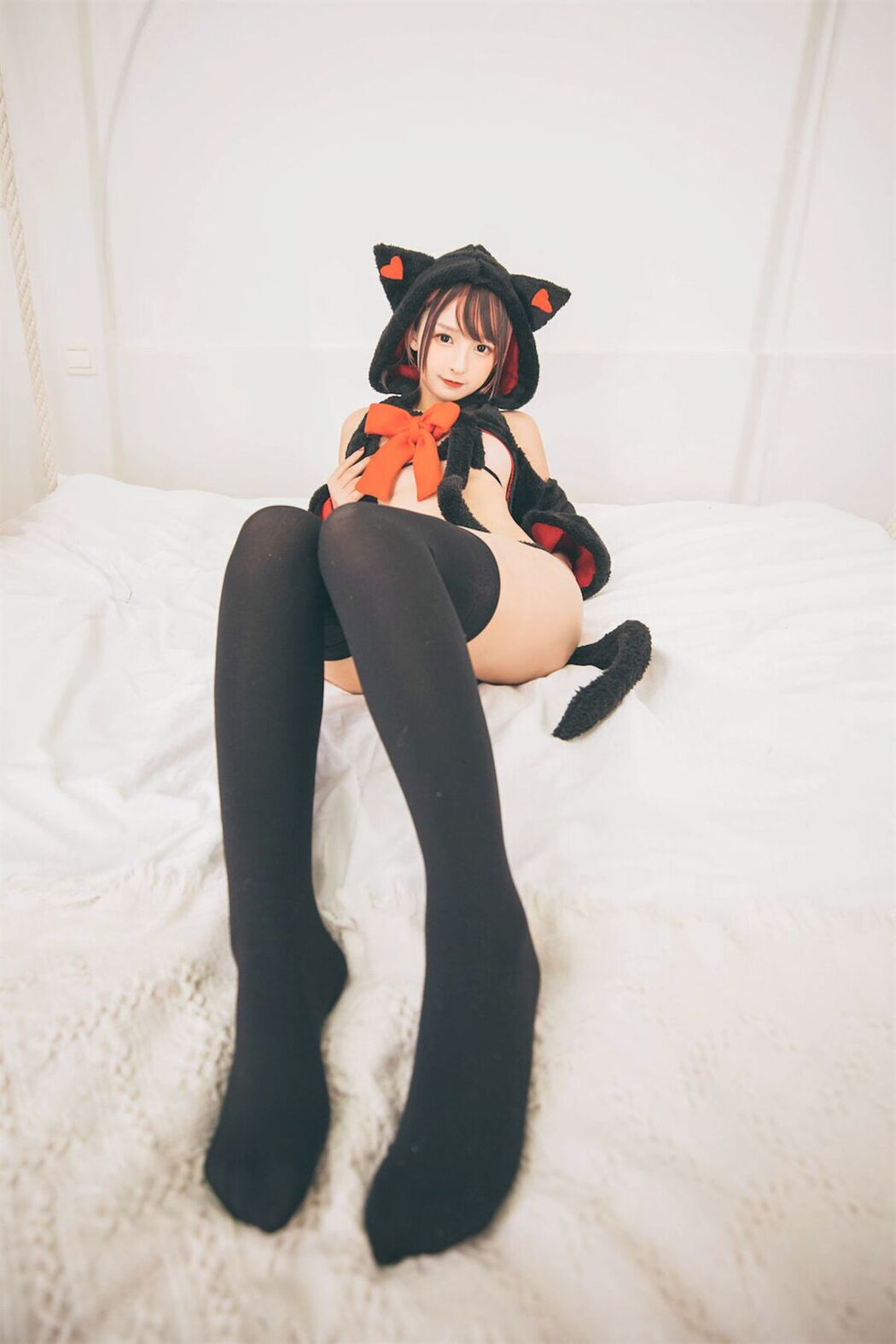 Coser@神楽坂真冬 Vol.077 绝对企画-白黑の猫 Part2