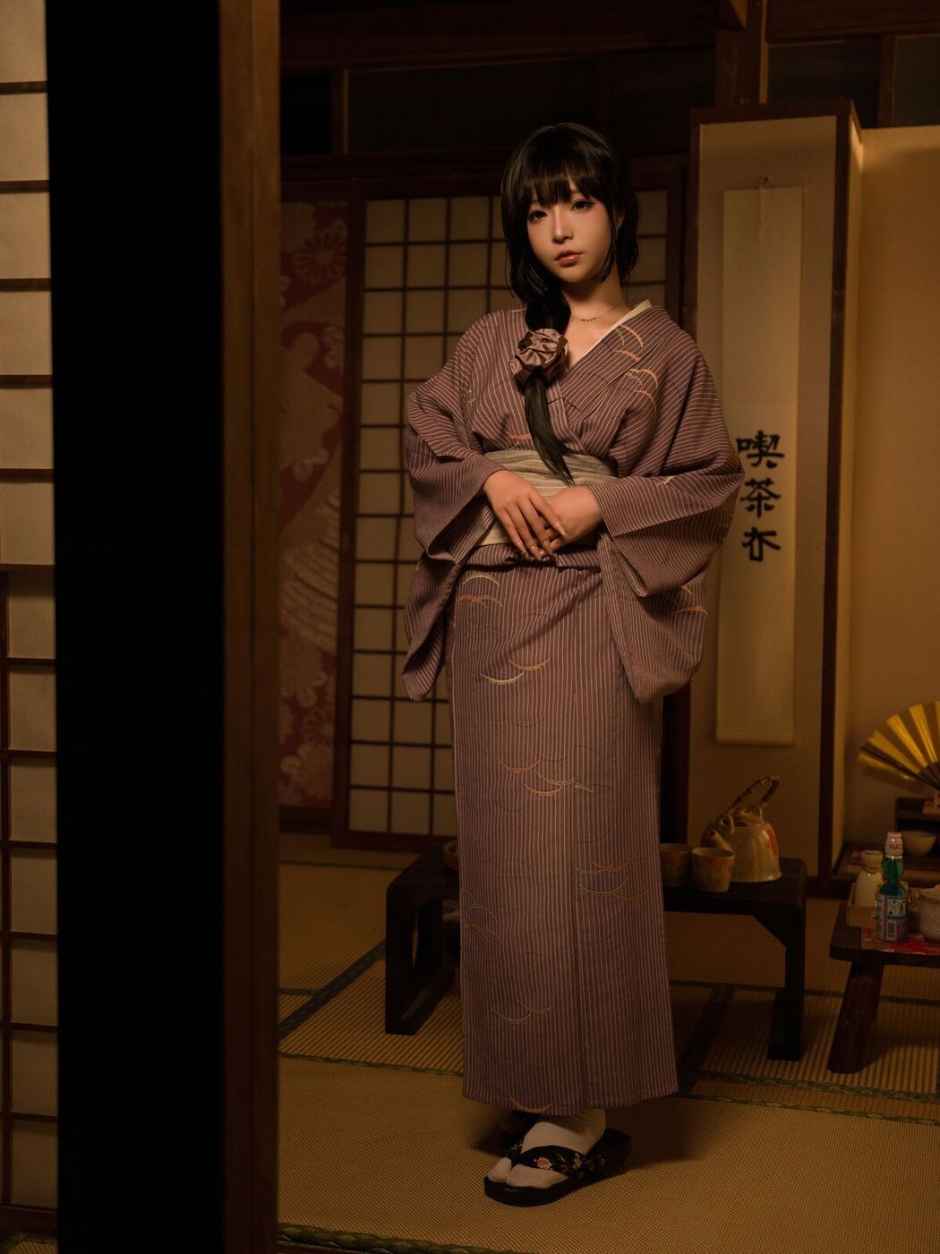 Coser@yuuhui玉汇 – 独居的寡姐 Part1