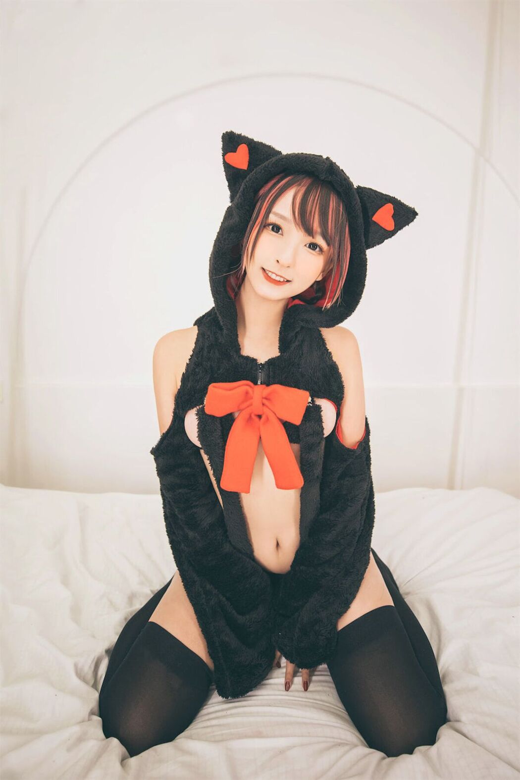 Coser@神楽坂真冬 Vol.077 绝对企画-白黑の猫 Part2