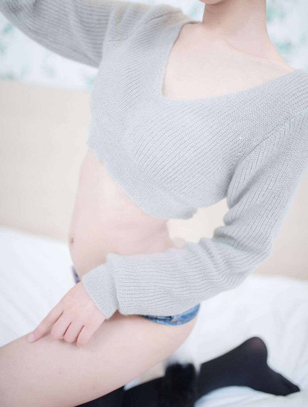 Coser@羽天shine – 猫耳超短裤