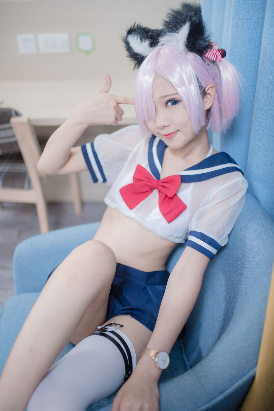 Coser@羽天shine &#8211; 猫耳JK