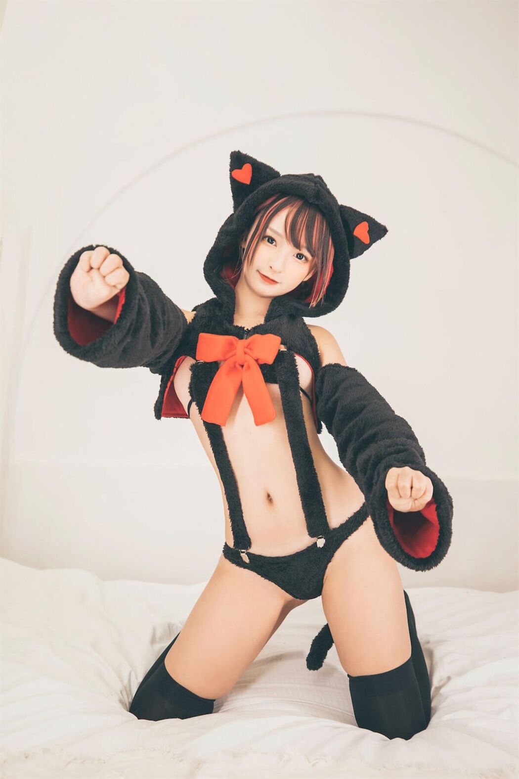 Coser@神楽坂真冬 Vol.077 绝对企画-白黑の猫 Part2