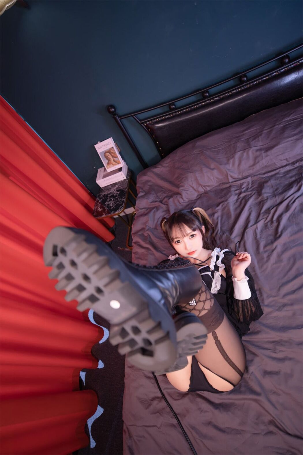 Coser@神楽坂真冬 Vol.078 绝对企画-黑丝高跟 授業開始 Part1