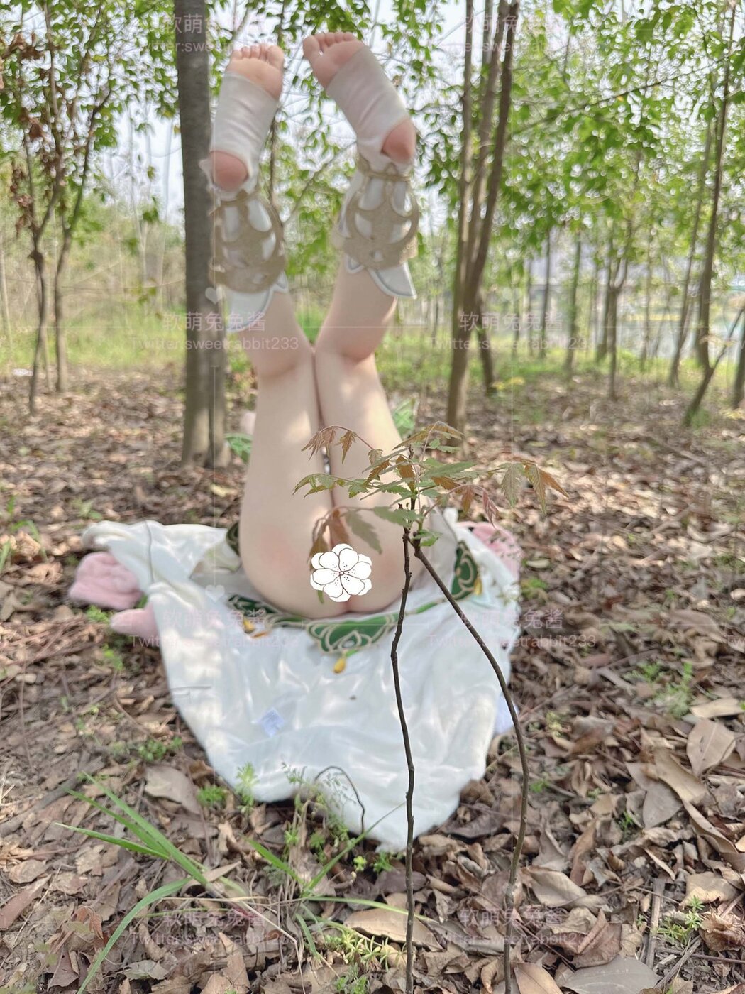 Coser@软萌兔兔酱 – COS草神纳西妲 水晶棒玩弄娇嫩菊花小骚穴 水嫩一线天白虎嫩B