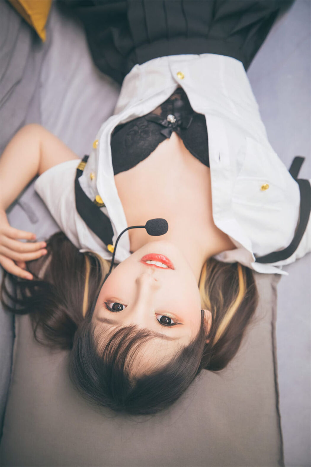 Coser@神楽坂真冬 Vol.081 绝对企画-黑丝皮衣 お帰りなさい、指揮官 Part2