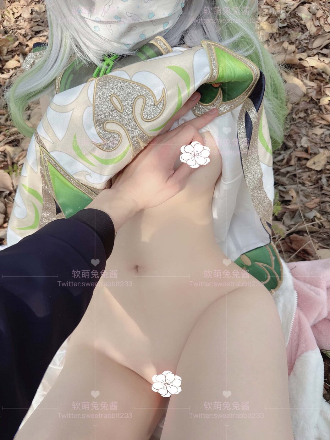 Coser@软萌兔兔酱 – COS草神纳西妲 水晶棒玩弄娇嫩菊花小骚穴 水嫩一线天白虎嫩B