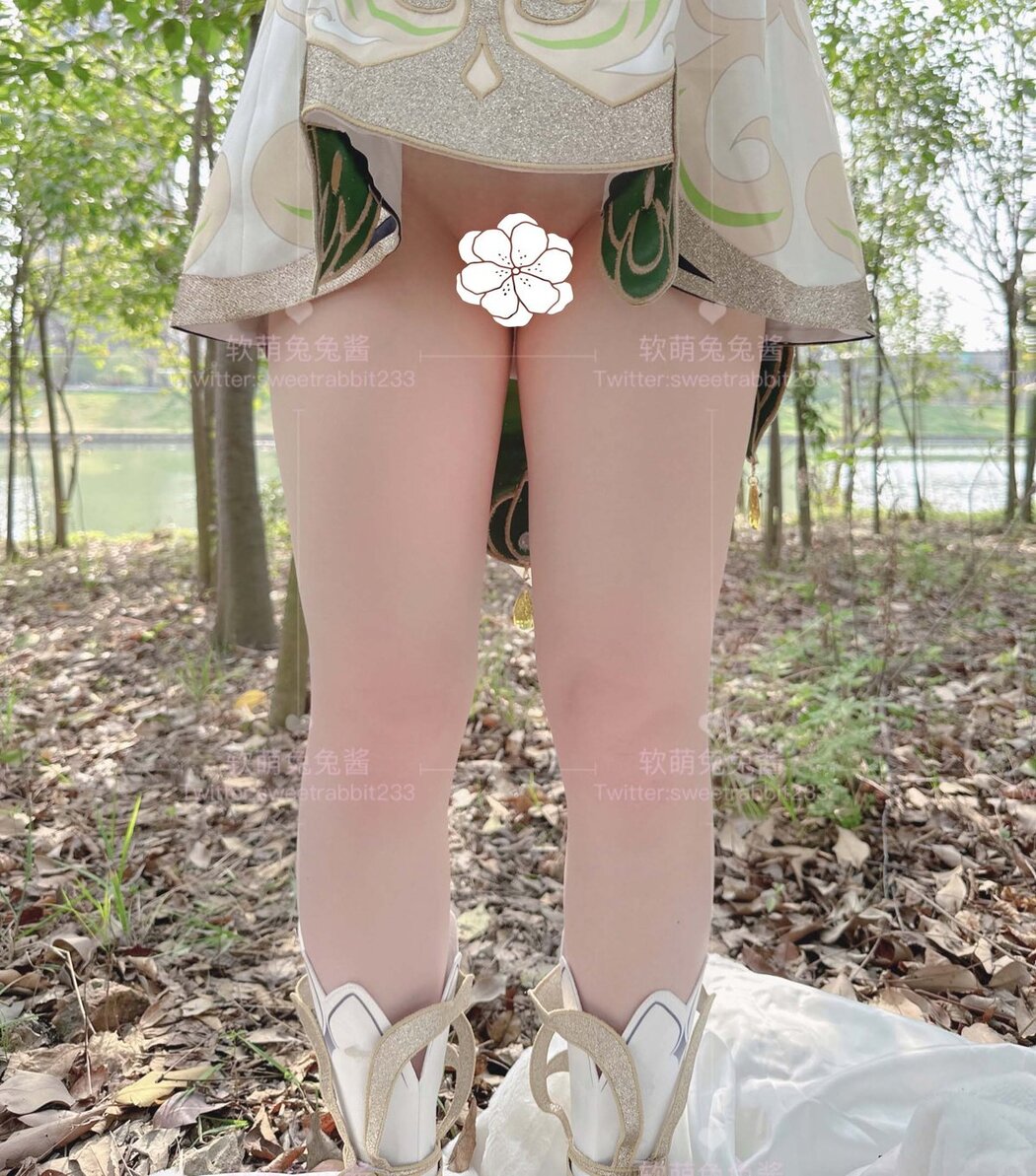 Coser@软萌兔兔酱 – COS草神纳西妲 水晶棒玩弄娇嫩菊花小骚穴 水嫩一线天白虎嫩B