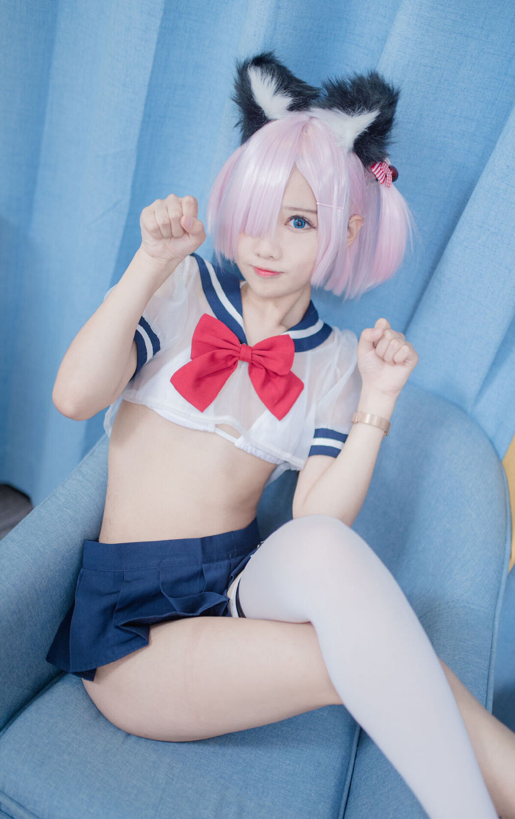 Coser@羽天shine &#8211; 猫耳JK