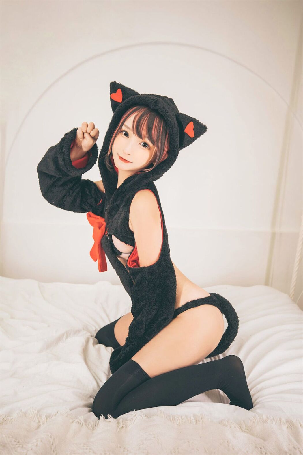 Coser@神楽坂真冬 Vol.077 绝对企画-白黑の猫 Part2
