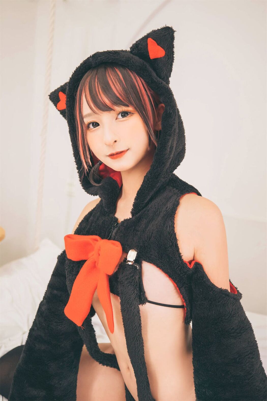 Coser@神楽坂真冬 Vol.077 绝对企画-白黑の猫 Part3