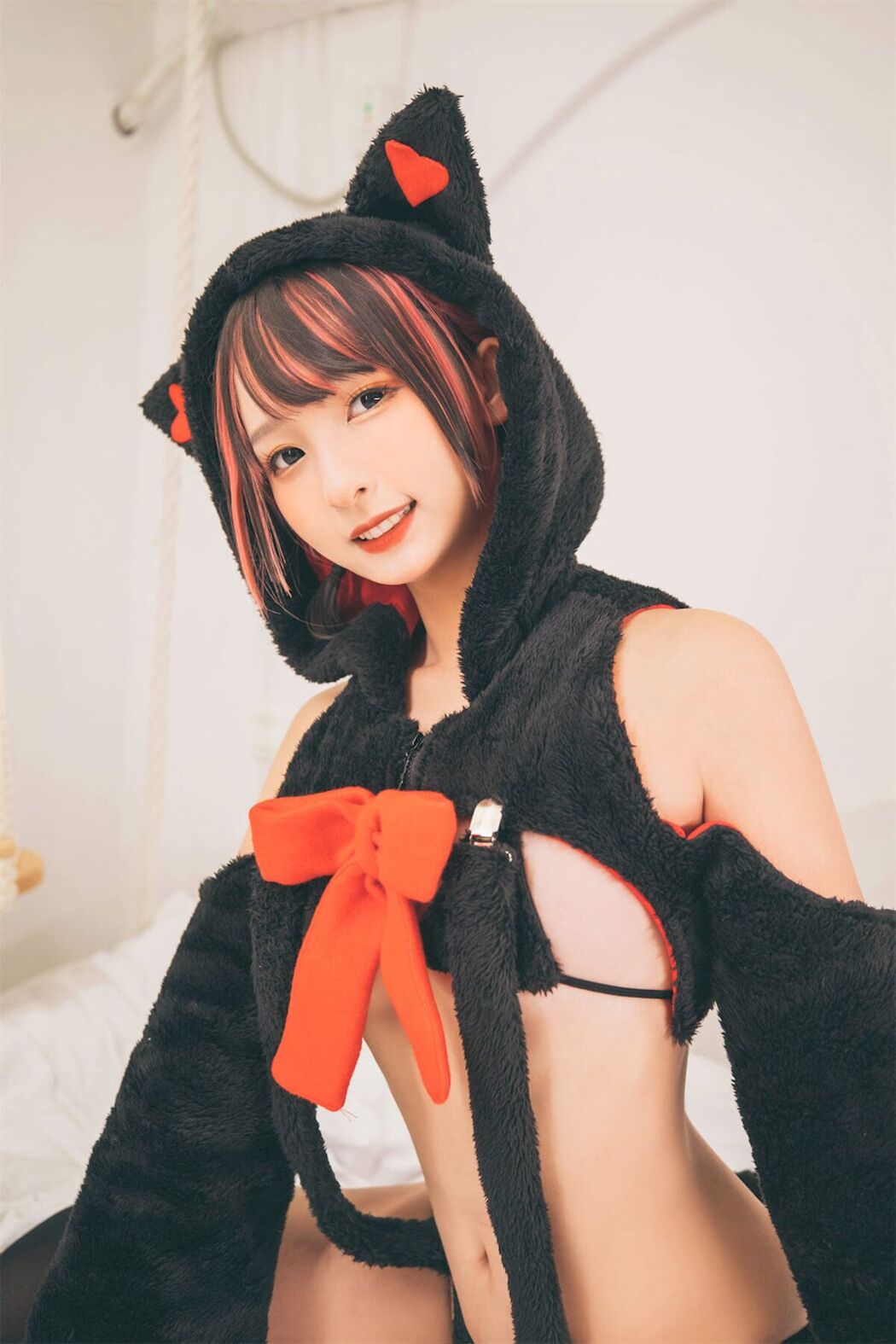 Coser@神楽坂真冬 Vol.077 绝对企画-白黑の猫 Part3