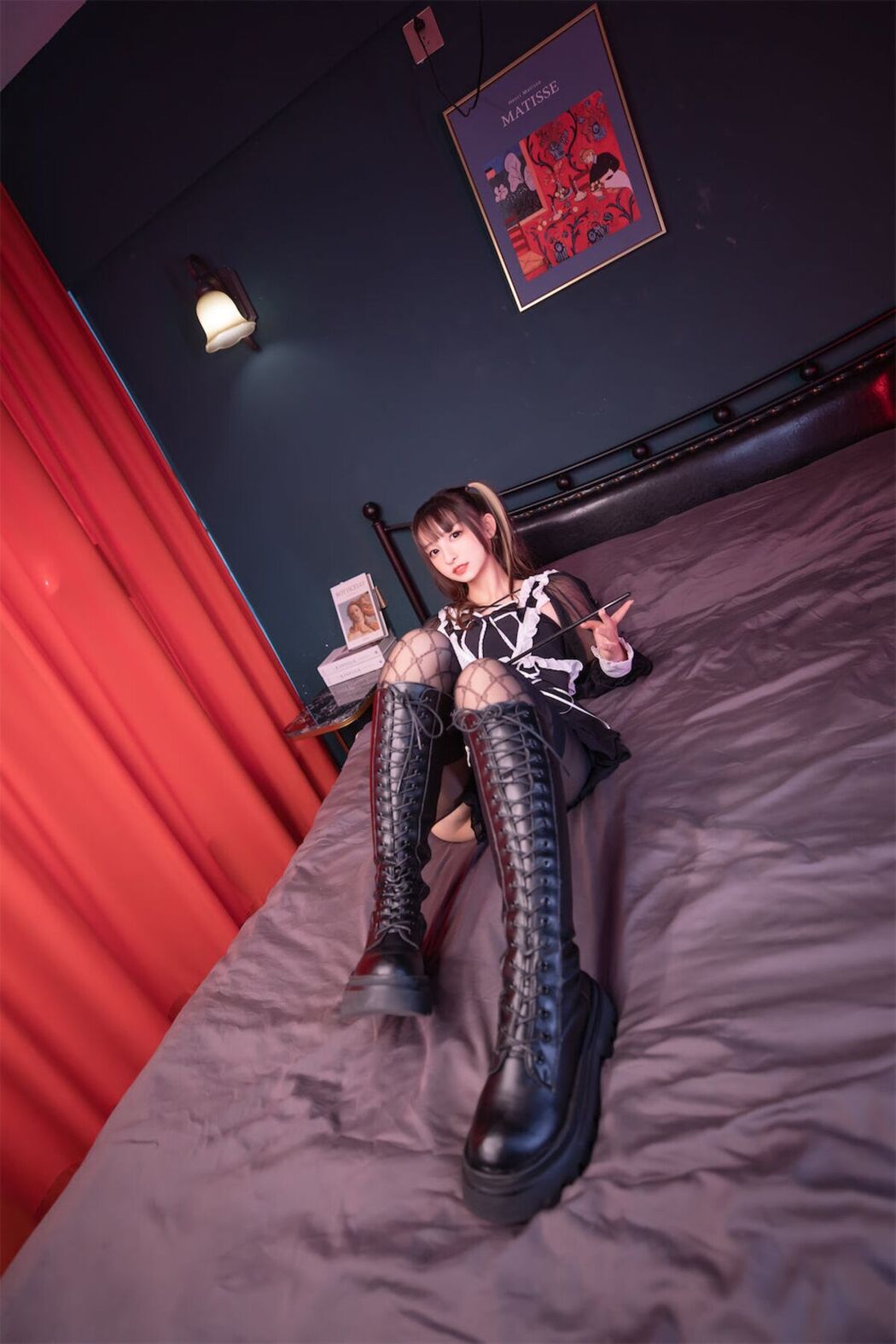 Coser@神楽坂真冬 Vol.078 绝对企画-黑丝高跟 授業開始 Part3