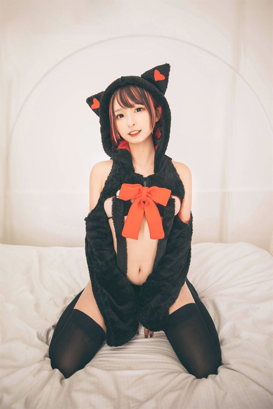 Coser@神楽坂真冬 Vol.077 绝对企画-白黑の猫 Part2