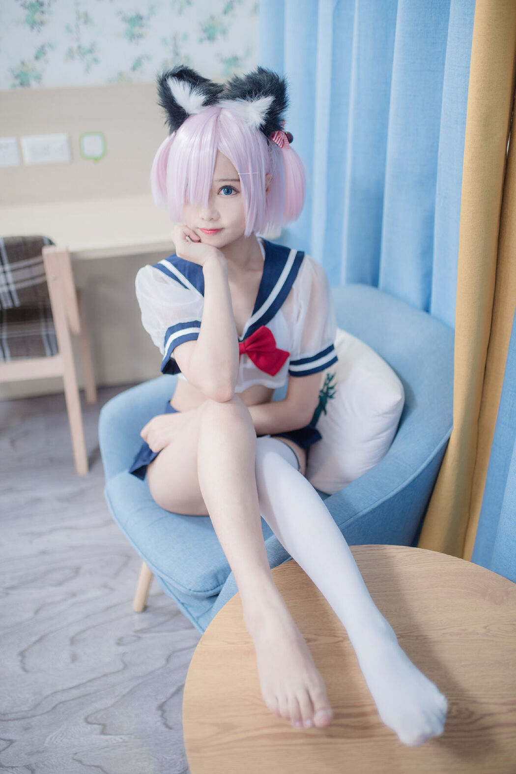 Coser@羽天shine &#8211; 猫耳JK