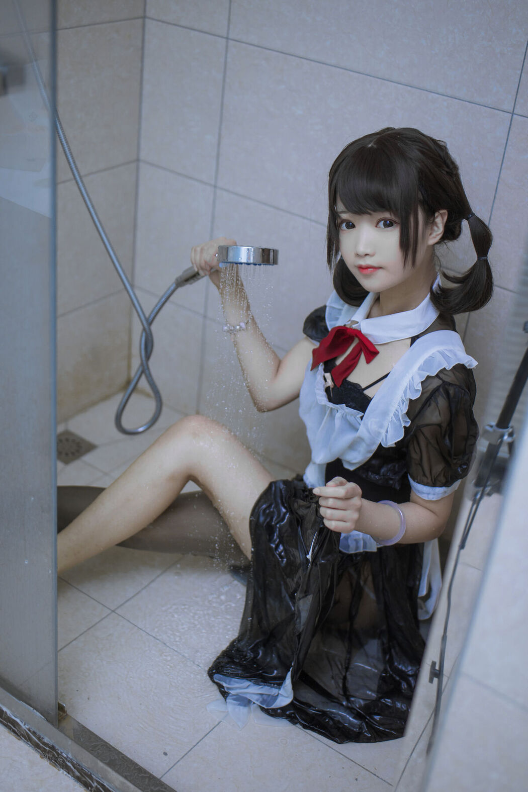 Coser@羽天shine &#8211; 黑色女仆