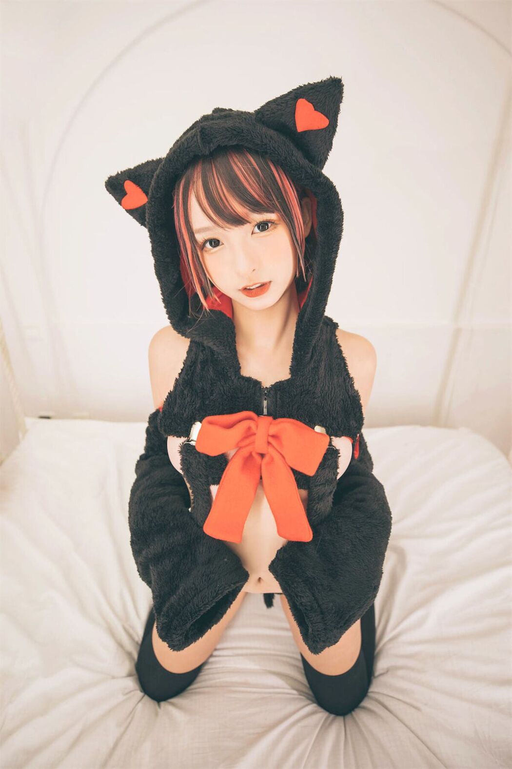 Coser@神楽坂真冬 Vol.077 绝对企画-白黑の猫 Part2
