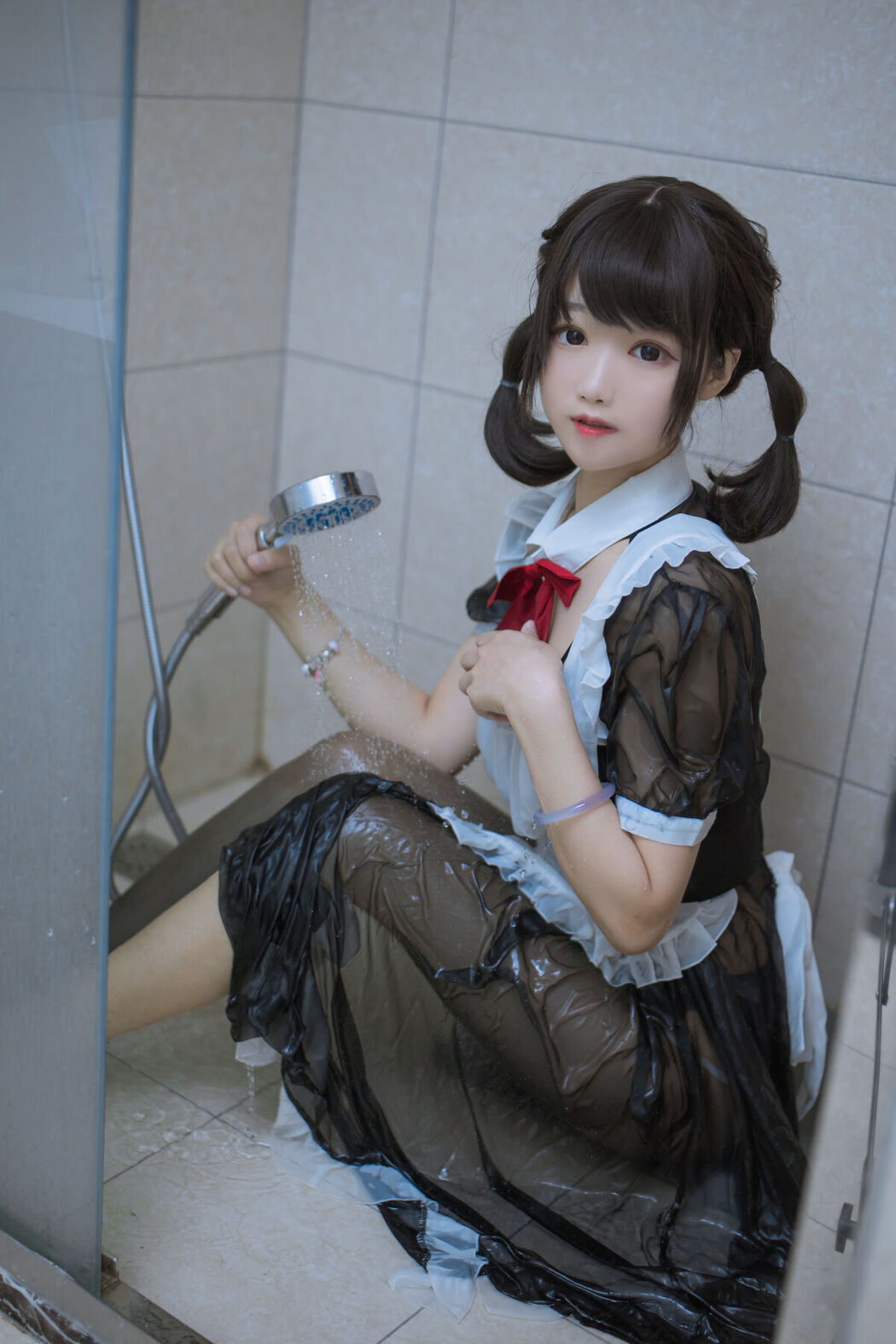 Coser@羽天shine &#8211; 黑色女仆
