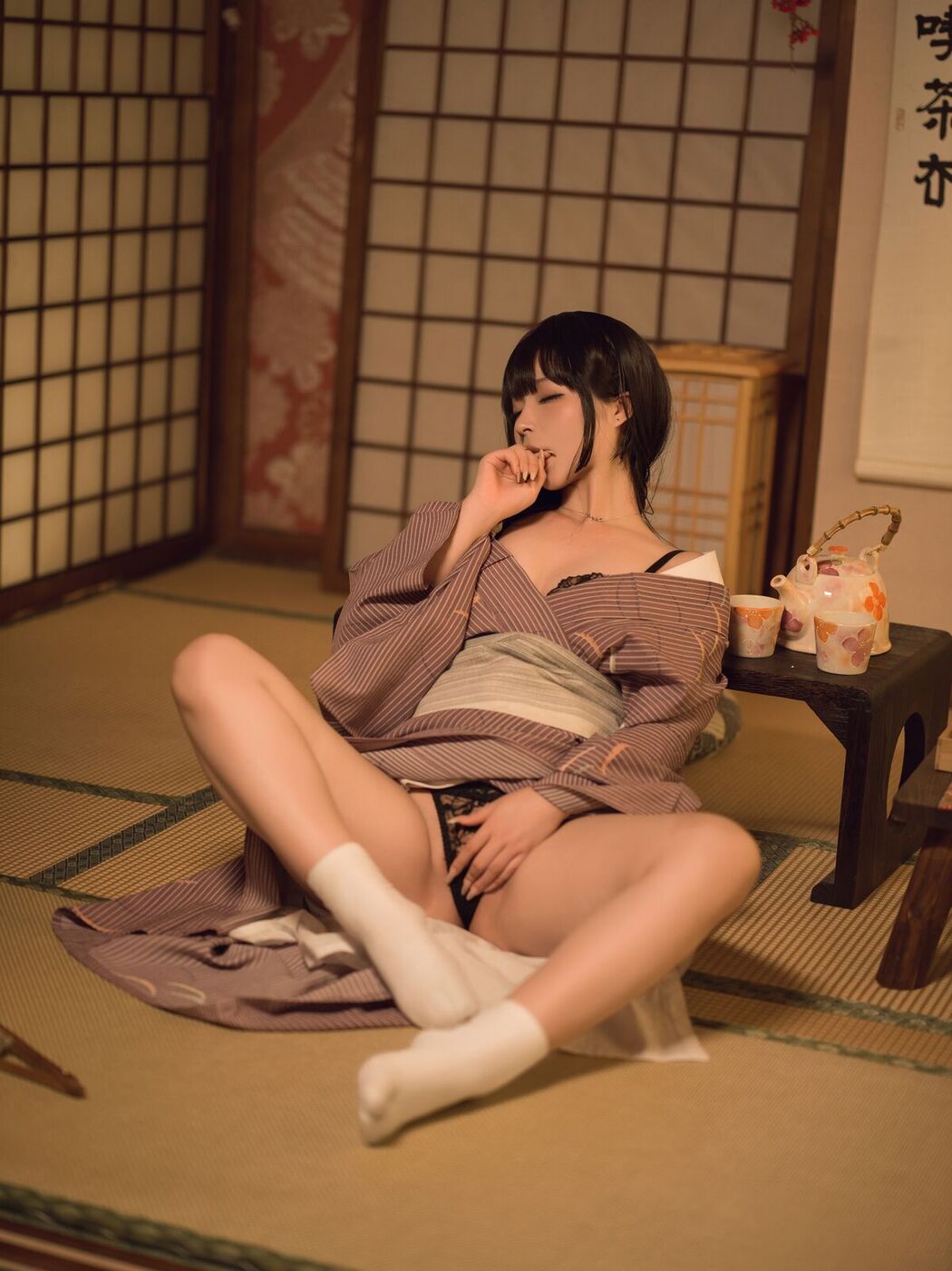 Coser@yuuhui玉汇 – 独居的寡姐 Part1