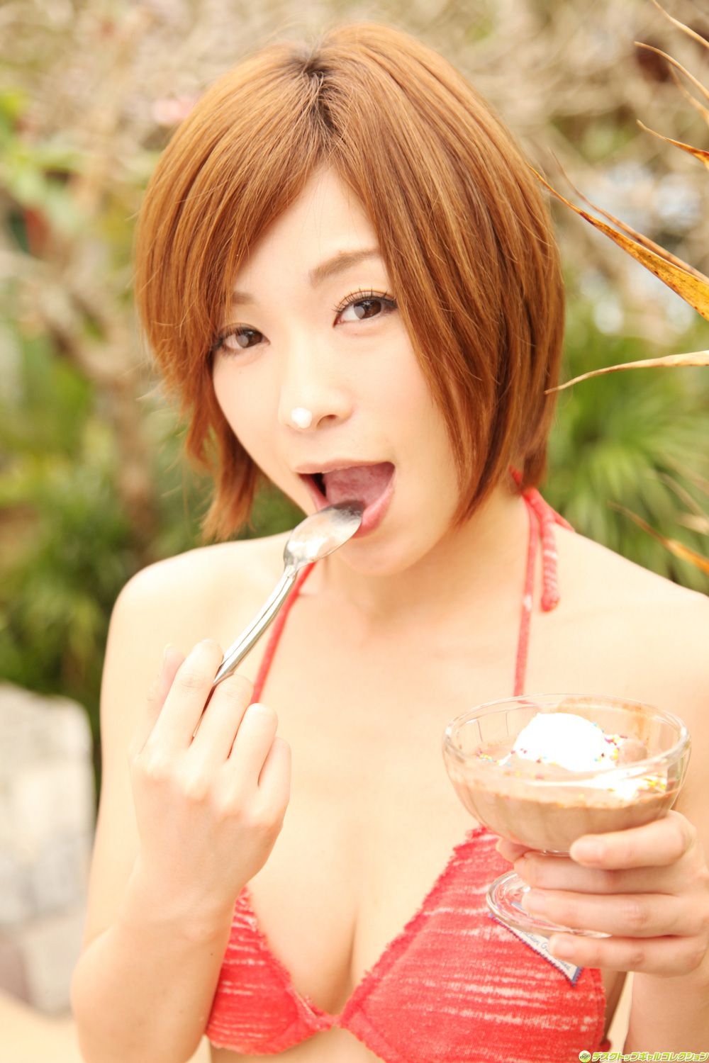 Kaho Kasumi / Kaho Kasumi << Slender Beautiful Actress and Tropical Vacation >> [DGC] NO.1031