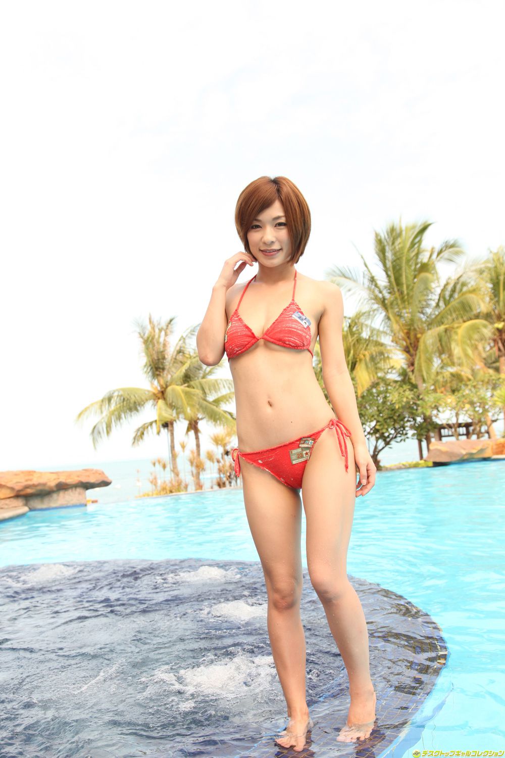 Kaho Kasumi / Kaho Kasumi << Slender Beautiful Actress and Tropical Vacation >> [DGC] NO.1031