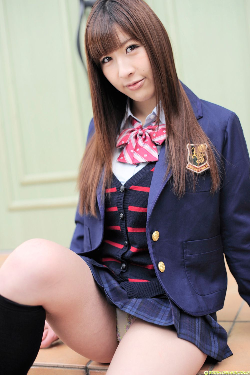 [DGC] NO.940 Marina Yamasa Yamasaki Harina/ Yamasaki Marina Uniformed beautiful girl heaven